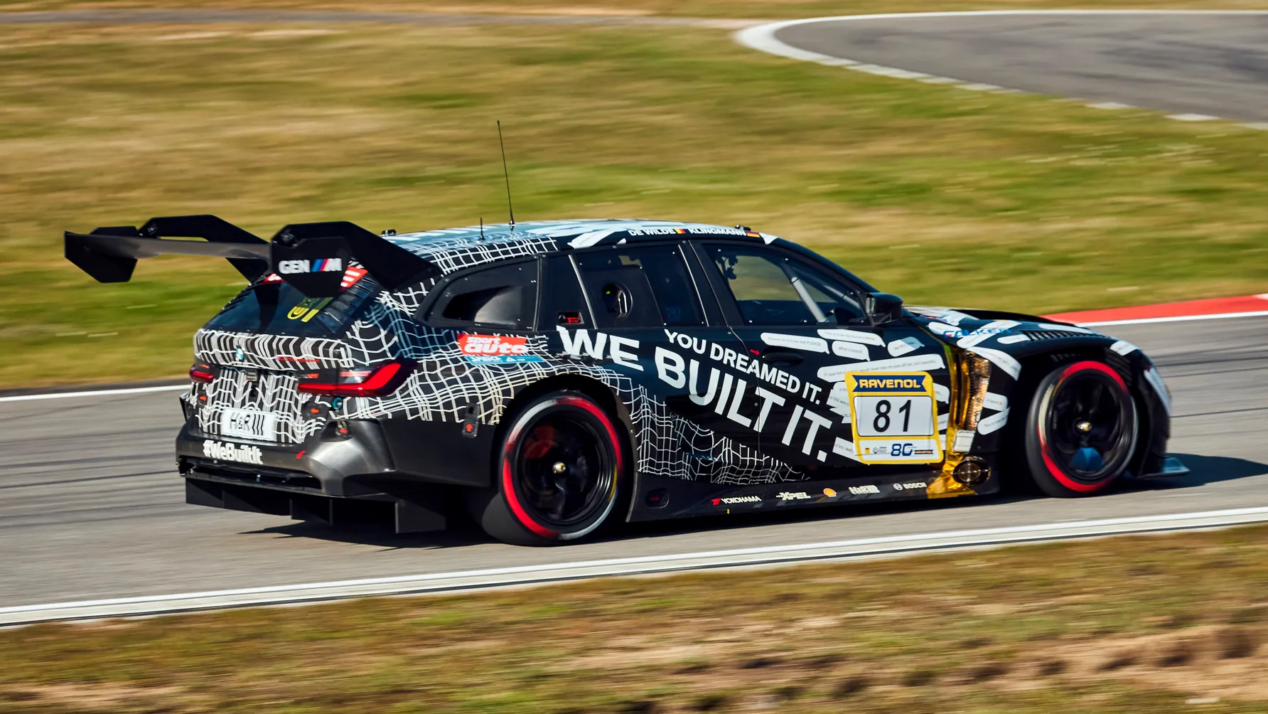 BMW M3 Touring 24H zvítězilo ve své třídě při debutu na Nürburgringu