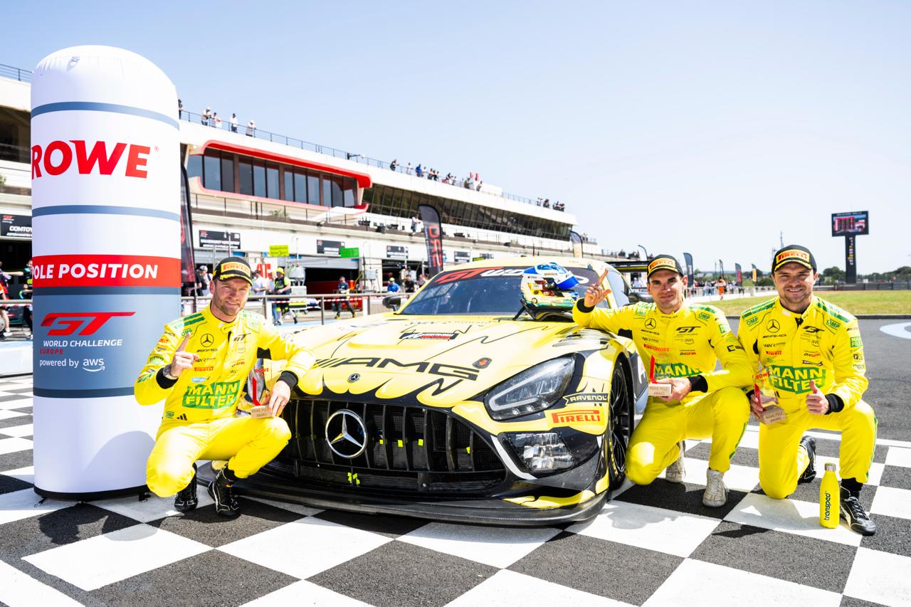 Stolz, Auer a Engel na pole position pro první závod GTWC Europe