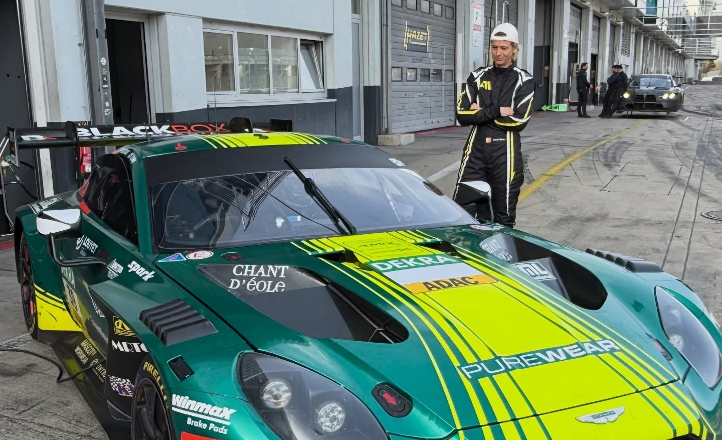 Sarah Bovy letos absolvuje 24H Spa s Astonem Martin